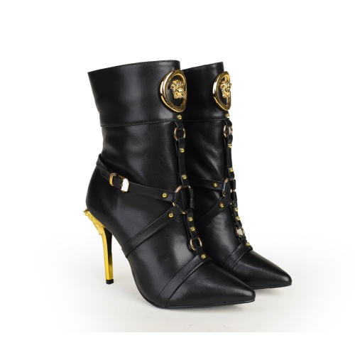 Versace Boots For Women #1257776, $125.00 USD, [ITEM#1257776], Versace Boots