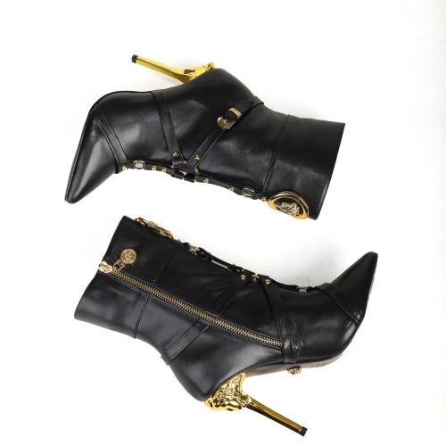 Replica Versace Boots For Women #1257776 $125.00 USD for Wholesale