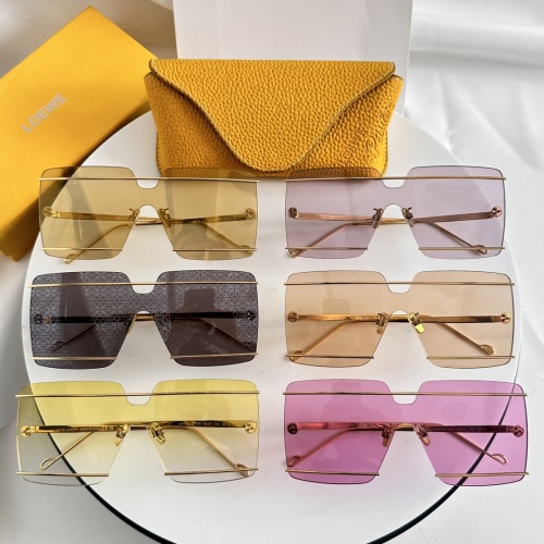 Replica LOEWE AAA Quality Sunglasses #1258131 $56.00 USD for Wholesale