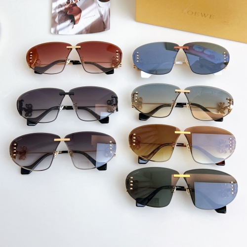 Replica LOEWE AAA Quality Sunglasses #1258137 $64.00 USD for Wholesale