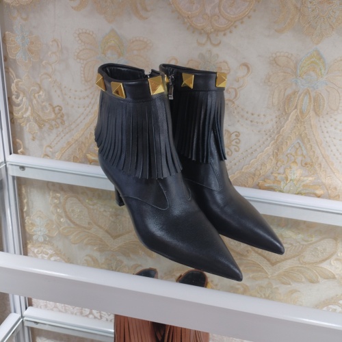 Replica Valentino Boots For Women #1258149 $118.00 USD for Wholesale