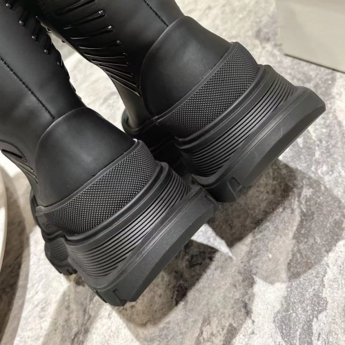 Replica Alexander McQueen Boots For Women #1258161 $130.00 USD for Wholesale