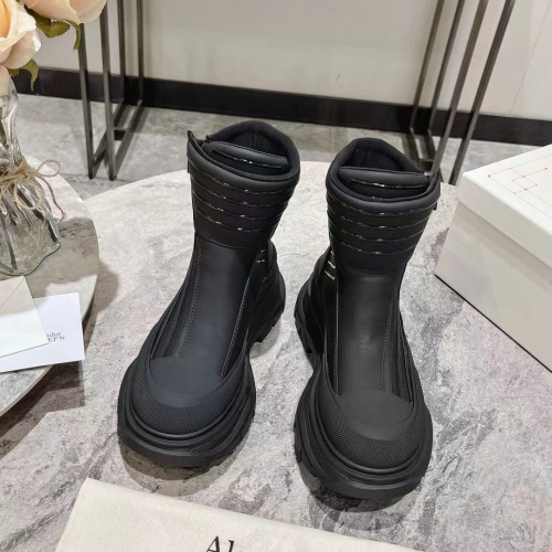 Replica Alexander McQueen Boots For Men #1258162 $130.00 USD for Wholesale