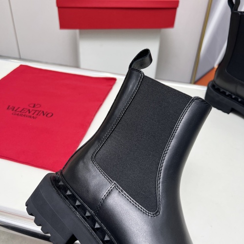 Replica Valentino Boots For Women #1258194 $105.00 USD for Wholesale