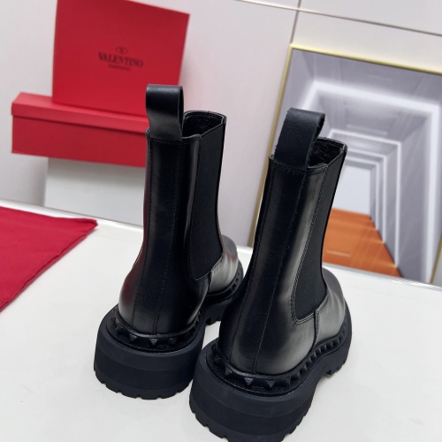 Replica Valentino Boots For Women #1258194 $105.00 USD for Wholesale