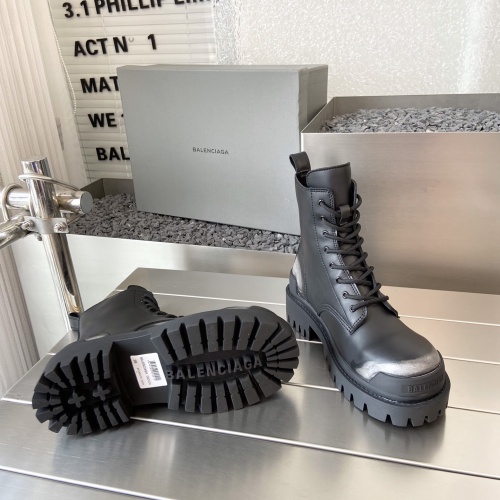 Replica Balenciaga Boots For Women #1258369 $125.00 USD for Wholesale