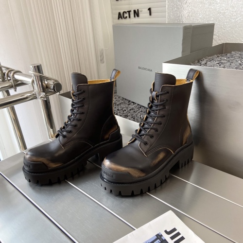 Replica Balenciaga Boots For Women #1258370 $125.00 USD for Wholesale