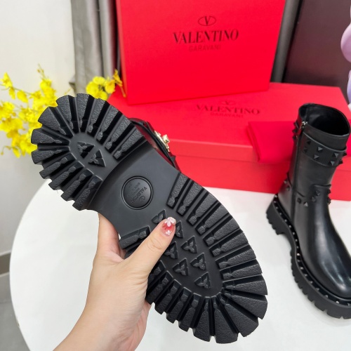 Replica Valentino Boots For Women #1258389 $115.00 USD for Wholesale