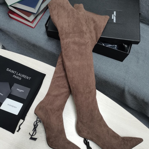 Yves Saint Laurent YSL Boots For Women #1258405, $145.00 USD, [ITEM#1258405], Yves Saint Laurent YSL Boots