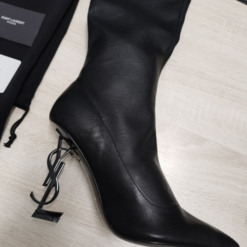 Replica Yves Saint Laurent YSL Boots For Women #1258408 $145.00 USD for Wholesale