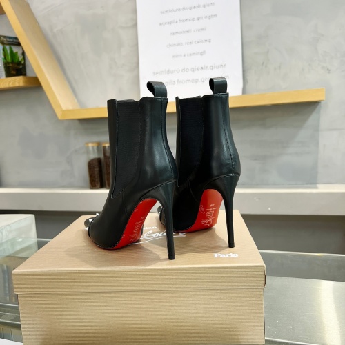 Replica Christian Louboutin Boots For Women #1258411 $140.00 USD for Wholesale