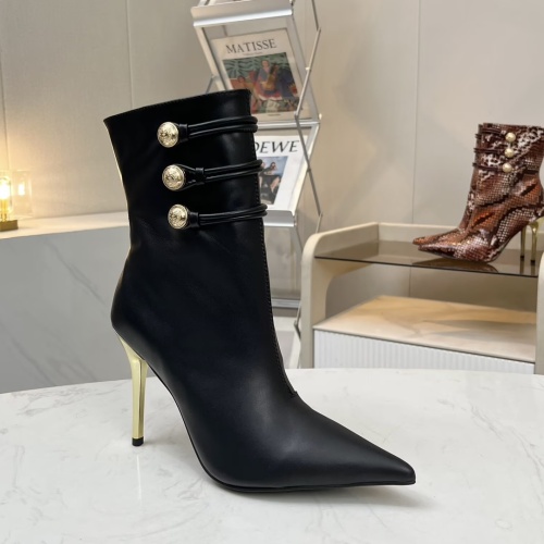 Replica Balmain Boots For Women #1258537 $108.00 USD for Wholesale