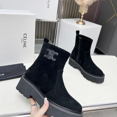 Replica Celine Boots For Women #1258542 $108.00 USD for Wholesale