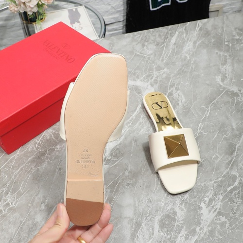 Replica Valentino Slippers For Women #1258713 $68.00 USD for Wholesale