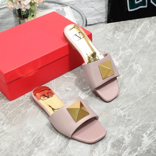 Replica Valentino Slippers For Women #1258714 $68.00 USD for Wholesale