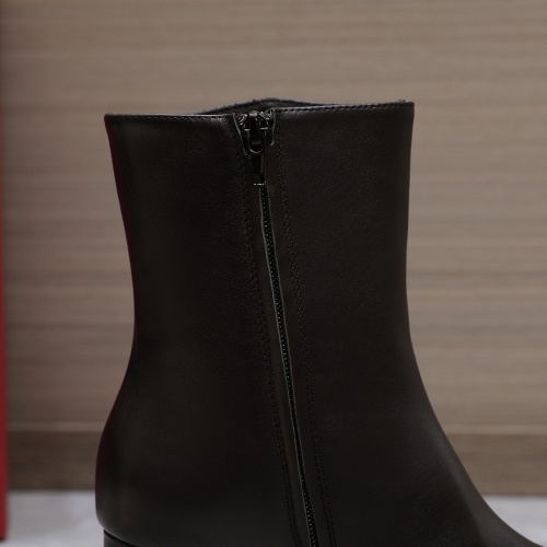 Replica Valentino Boots For Women #1258764 $130.00 USD for Wholesale