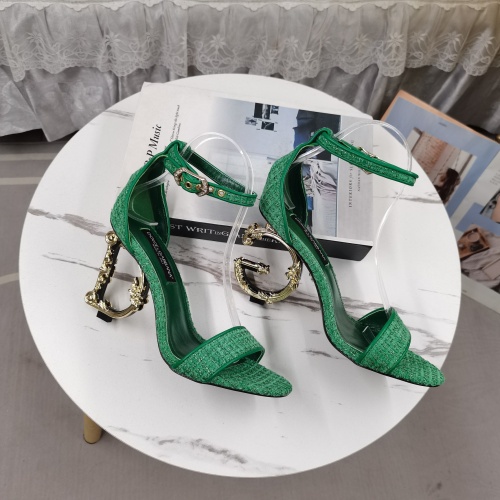 Replica Dolce & Gabbana D&G Sandal For Women #1258941 $130.00 USD for Wholesale