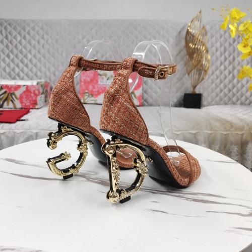 Replica Dolce & Gabbana D&G Sandal For Women #1258945 $130.00 USD for Wholesale