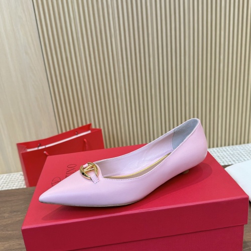 Replica Valentino Flat Shoes For Women #1259152 $102.00 USD for Wholesale