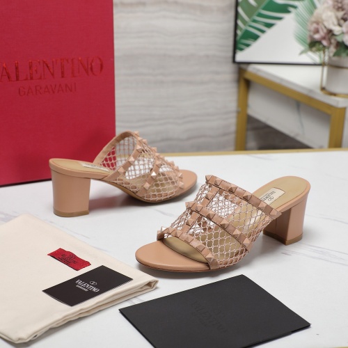 Replica Valentino Slippers For Women #1259184 $102.00 USD for Wholesale