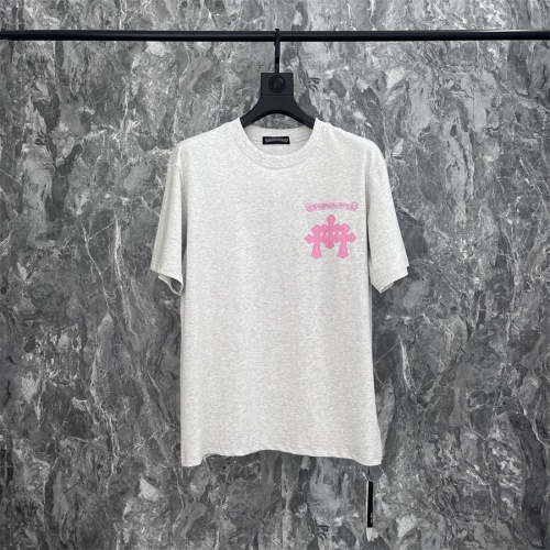 Replica Chrome Hearts T-Shirts Short Sleeved For Unisex #1259287 $52.00 USD for Wholesale