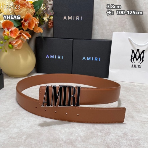 Replica Amiri AAA Quality Belts For Men #1259326 $68.00 USD for Wholesale