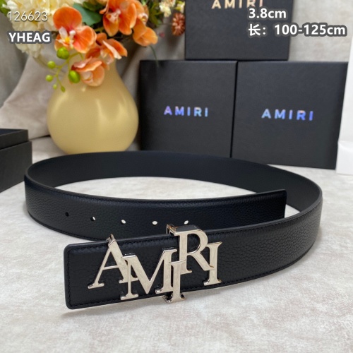 Replica Amiri AAA Quality Belts For Men #1259332 $68.00 USD for Wholesale