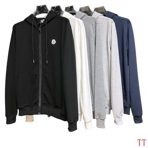 Replica Moncler Hoodies Long Sleeved For Men #1259334 $45.00 USD for Wholesale