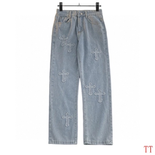 Chrome Hearts Jeans For Men #1259390, $45.00 USD, [ITEM#1259390], Chrome Hearts Jeans