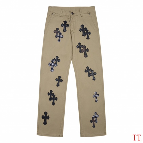 Replica Chrome Hearts Jeans For Unisex #1259399 $64.00 USD for Wholesale