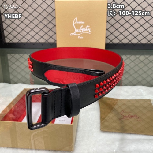 Christian Louboutin CL AAA Quality Belts For Men #1259424, $98.00 USD, [ITEM#1259424], Christian Louboutin CL AAA Quality Belts