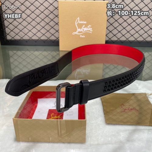 Replica Christian Louboutin CL AAA Quality Belts For Men #1259426 $98.00 USD for Wholesale