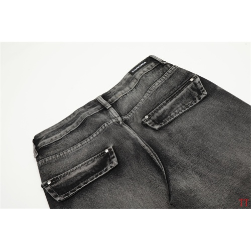 Replica Balenciaga Jeans For Men #1259438 $48.00 USD for Wholesale