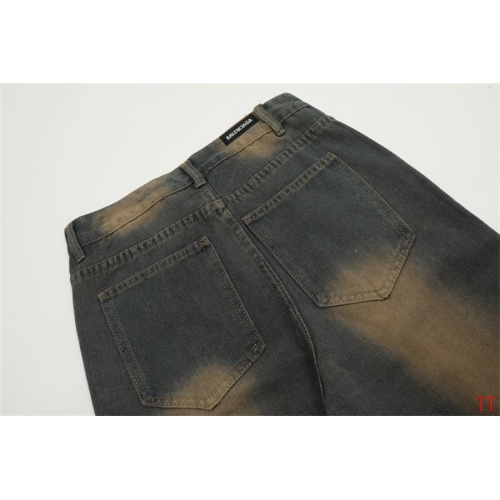 Replica Balenciaga Jeans For Men #1259441 $48.00 USD for Wholesale