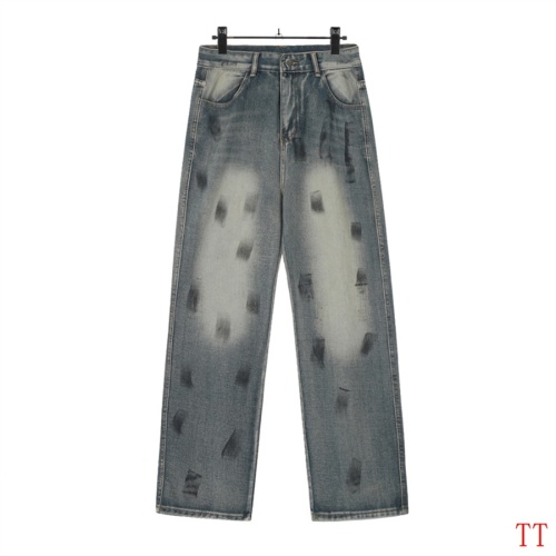 Replica Balenciaga Jeans For Men #1259442 $48.00 USD for Wholesale