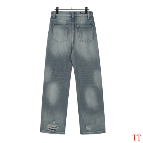 Replica Balenciaga Jeans For Men #1259443 $48.00 USD for Wholesale