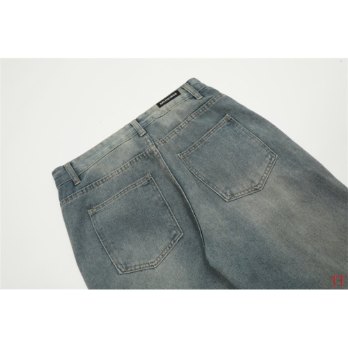 Replica Balenciaga Jeans For Men #1259448 $48.00 USD for Wholesale