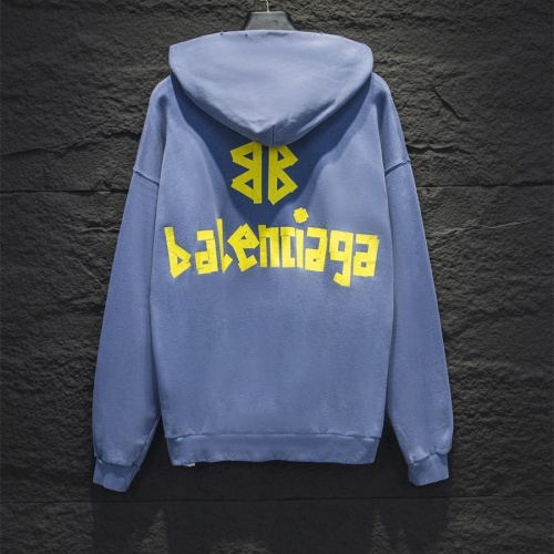 Replica Balenciaga Hoodies Long Sleeved For Unisex #1259497 $72.00 USD for Wholesale