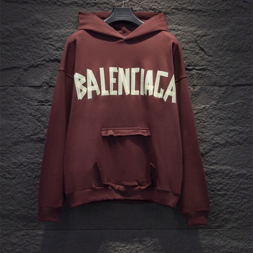 Balenciaga Hoodies Long Sleeved For Unisex #1259500, $72.00 USD, [ITEM#1259500], Balenciaga Hoodies