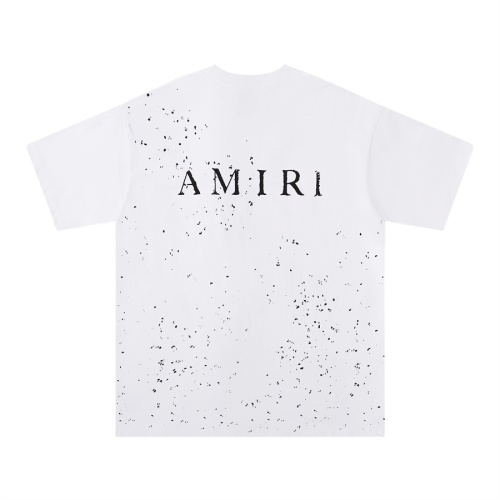 Replica Amiri T-Shirts Short Sleeved For Unisex #1259508 $34.00 USD for Wholesale