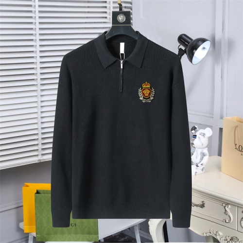 Versace Sweaters Long Sleeved For Men #1259672, $52.00 USD, [ITEM#1259672], Versace Sweaters