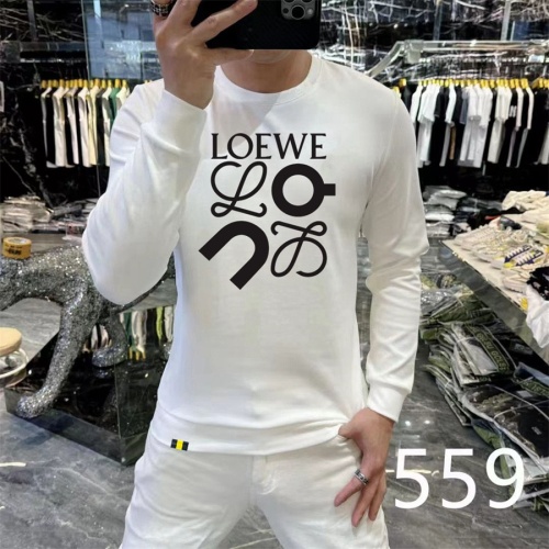 LOEWE Hoodies Long Sleeved For Men #1259776, $48.00 USD, [ITEM#1259776], LOEWE Hoodies