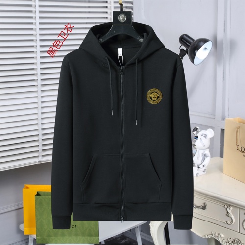 Versace Hoodies Long Sleeved For Men #1259800, $56.00 USD, [ITEM#1259800], Versace Hoodies