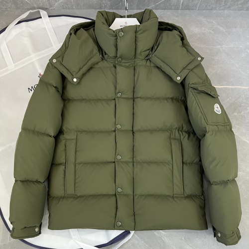 Moncler Down Feather Coat Long Sleeved For Men #1259956, $172.00 USD, [ITEM#1259956], Moncler Down Feather Coat