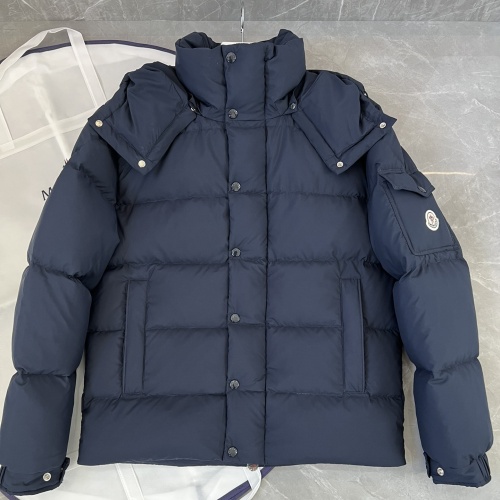 Moncler Down Feather Coat Long Sleeved For Men #1259958, $172.00 USD, [ITEM#1259958], Moncler Down Feather Coat