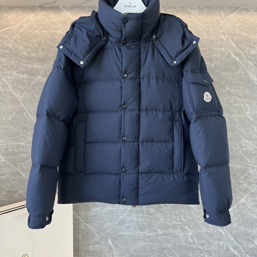 Replica Moncler Down Feather Coat Long Sleeved For Men #1259958 $172.00 USD for Wholesale