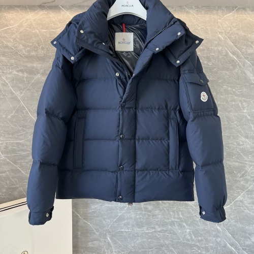 Replica Moncler Down Feather Coat Long Sleeved For Men #1259958 $172.00 USD for Wholesale