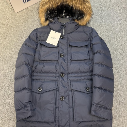 Moncler Down Feather Coat Long Sleeved For Men #1259959