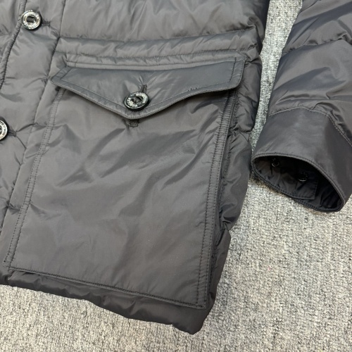 Replica Moncler Down Feather Coat Long Sleeved For Men #1259960 $235.00 USD for Wholesale