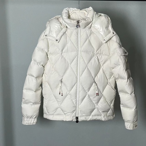 Moncler Down Feather Coat Long Sleeved For Men #1259962, $192.00 USD, [ITEM#1259962], Moncler Down Feather Coat